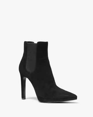 shop Brielle Suede Ankle Boot