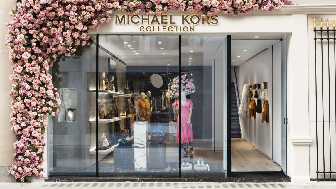 First look Michael Kors Collection store on Bond Street